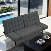 Bellevue Futon Sofa Model Fm2801Dg-Bed By Furniture Of America